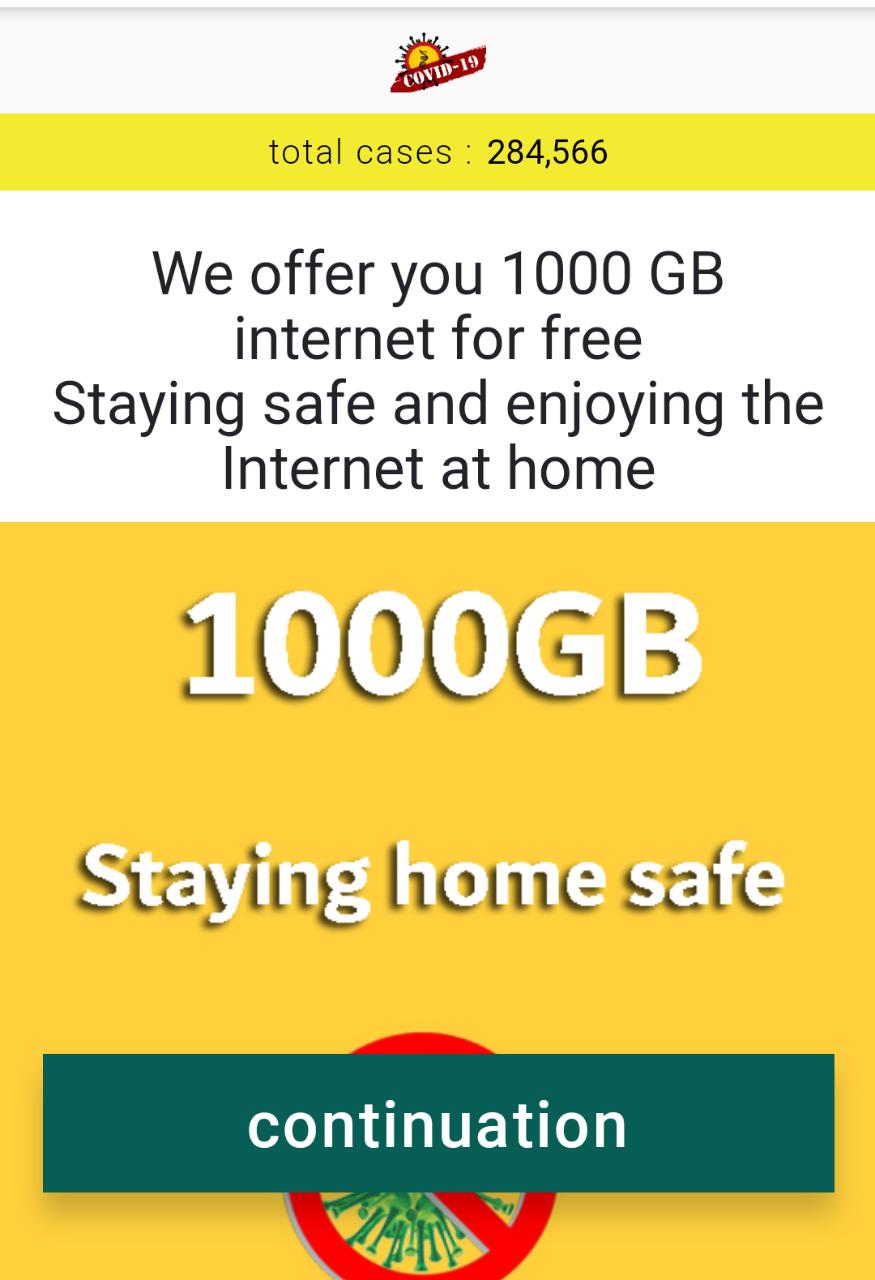 free 1000gb internet whatsapp